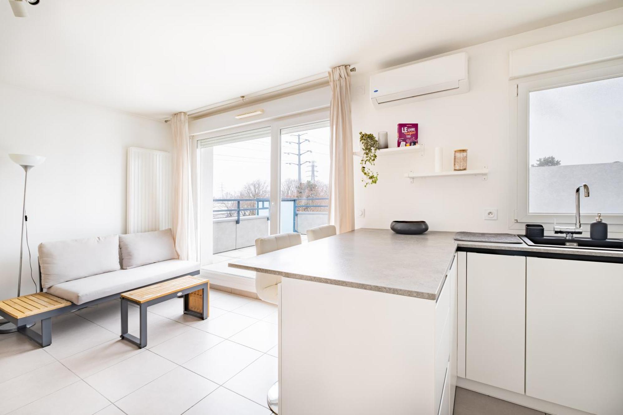 Appartement T2 Neuf - Grande Terrasse De 25M2 Saint-Priest  Buitenkant foto